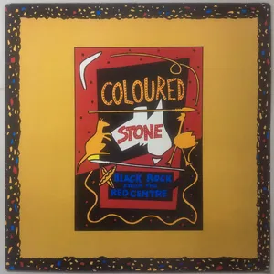 Black rock from the red centre